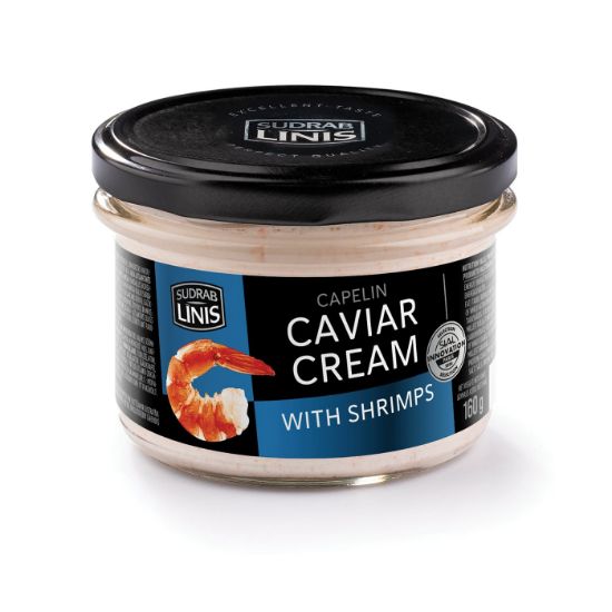 CAPELIN κρέμα χαβιάρι και γαρίδα 160g