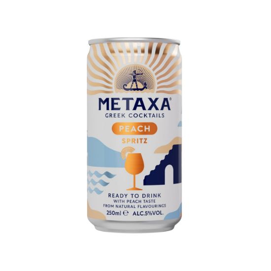 METAXA Spritz ροδάκινο 250ml