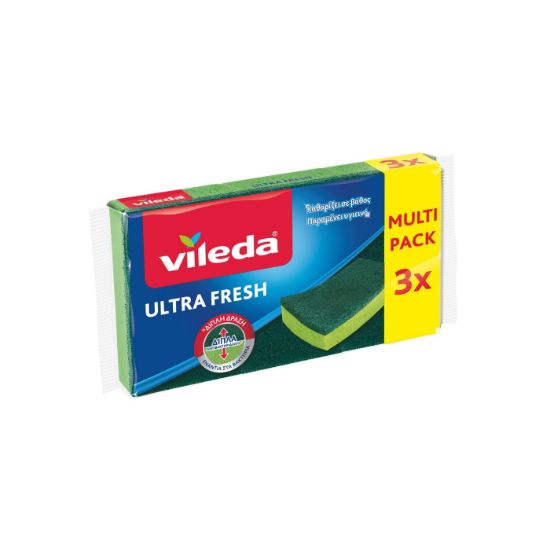 VILEDA σφουγγάρι Ultra Fresh 3τεμ.