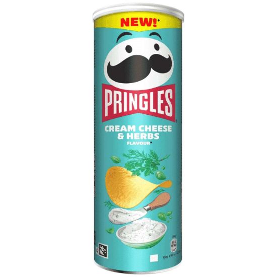 PRINGLES κρέμα τυρί & μυρωδικά 165g