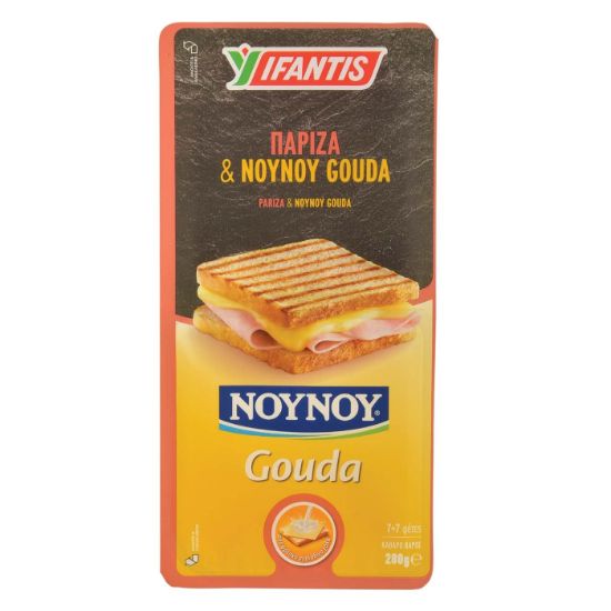 ΥΦΑΝΤΗΣ πάριζα & ΝΟΥΝΟΥ τυρί γκούντα 280g