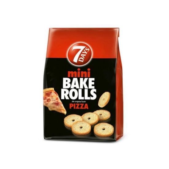 7DAYS σνάκ Mini Bake Rolls Pizza 150g