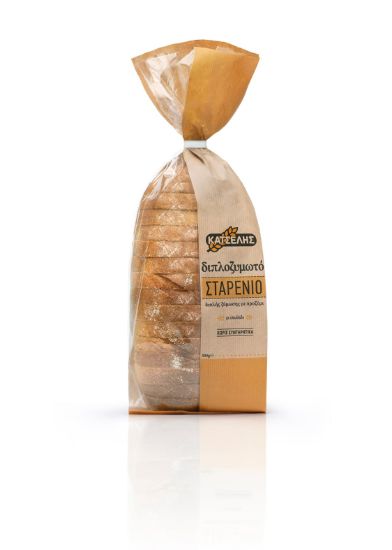 Ψωμί ΚΑΤΣΕΛΗΣ διπλοζυμωτό σταρένιο με προζύμη σε φέτες (500g)