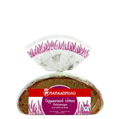 ΠΑΠΑΔΟΠΟΥΛΟΥ ψωμί γερμανικό πολύσπορο 500g