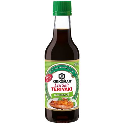Σάλτσα KIKKOMAN Teriyaki με λιγότερο αλάτι 250ml