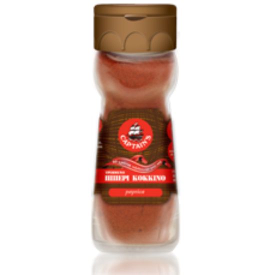 CAPTAIN'S πάπρικα καυτερή γυάλινο βάζο (33g)