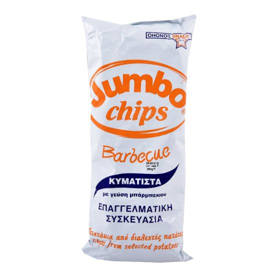 Πατατάκια JUMBO Chips κυματιστά bbq (280g)