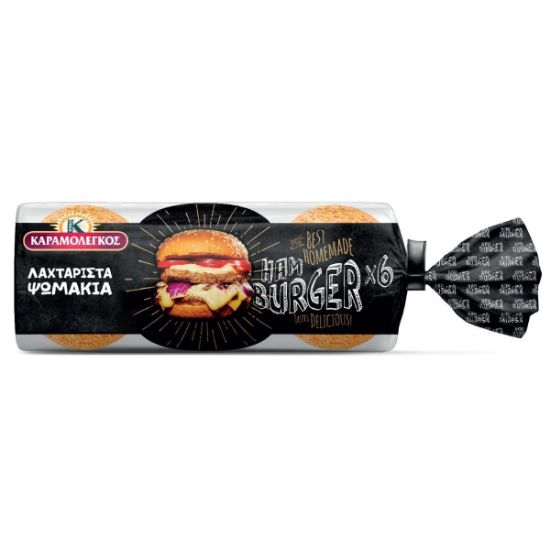 ΚΑΡΑΜΟΛΕΓΚΟΣ ψωμί μπέργκερ 6x480g