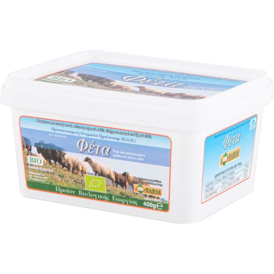 Τυρί ΒΙΟΦΑΡΜ φέτα βιολόγικη (400g)
