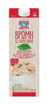 ΔΕΛΤΑ ρόφημα από βρώμη & 3 Super σπόροι 1lt