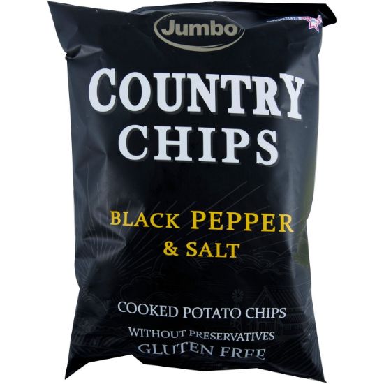 Πατατάκια COUNTRY με πιπέρι χωρίς γλουτένη (150g)