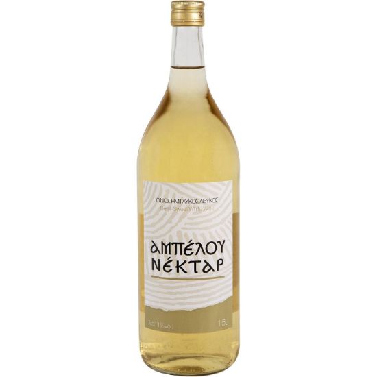 ΑΜΠΕΛΟΥ ΝΕΚΤΑΡ οίνος λευκός ημίγλυκος 1,5lt