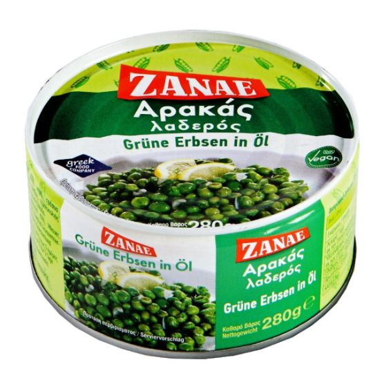 Κονσέρβα ΖΑΝΑΕ αρακάς λαδερός (280g)