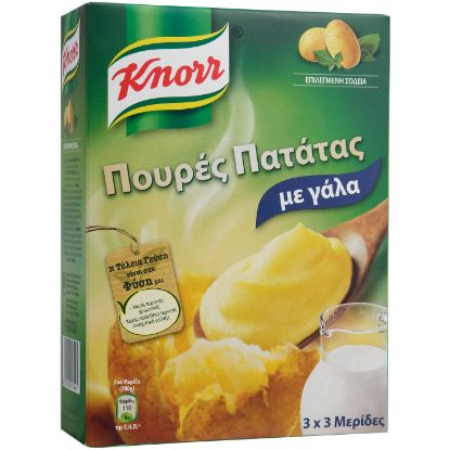 Πουρές KNORR με γάλα (291g)