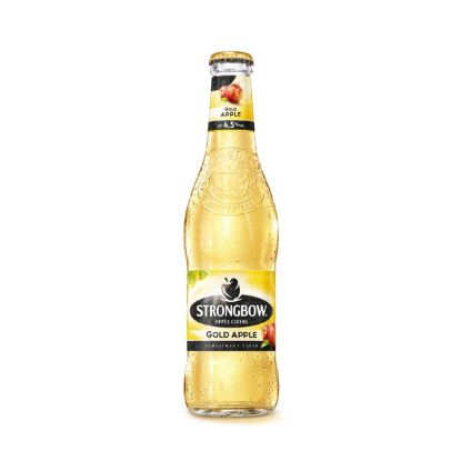 Μηλίτης STRONGBOW gold apple φιάλη (330ml)