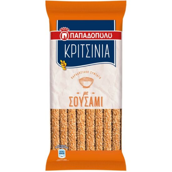 ΠΑΠΑΔΟΠΟΥΛΟΥ κριτσίνια Μακεδονικά με σουσάμι 130g