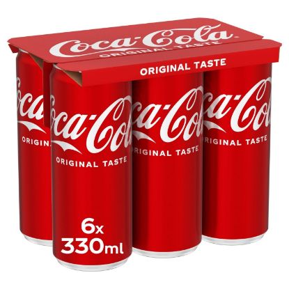 COCA COLA αναψυκτικό  6x330ml