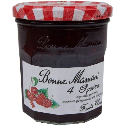 Μαρμελάδα BONNE MAMAN 4 φρούτα (370g)