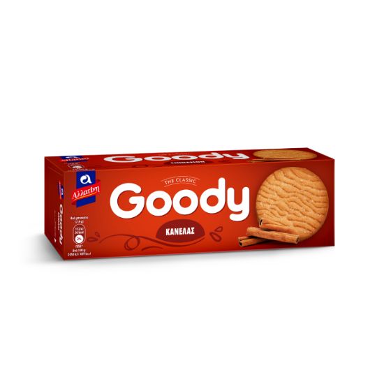ΑΛΛΑΤΙΝΗ μπισκότα Goody με κανέλα 185g
