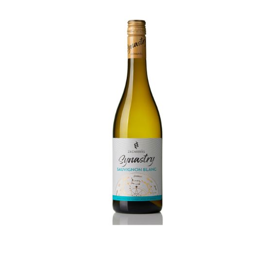 ΖΑΧΑΡΙΑΣ οίνος λευκός Synastry Sauvignon Blanc ξηρός 750ml