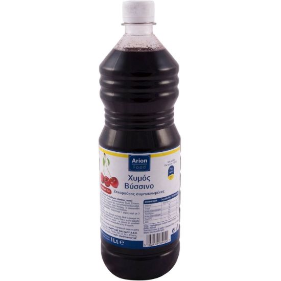 Συμπυκνωμένος χυμός ARION FOOD βύσσινο (1lt)