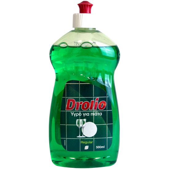Απορρυπαντικό πιάτων DROLIO regular, υγρό (500ml)