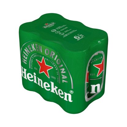 HEINEKEN μπύρα Lager κουτί 6x330ml