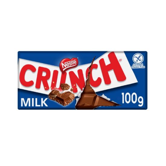 Σοκολάτα CRUNCH γάλακτος (100g)