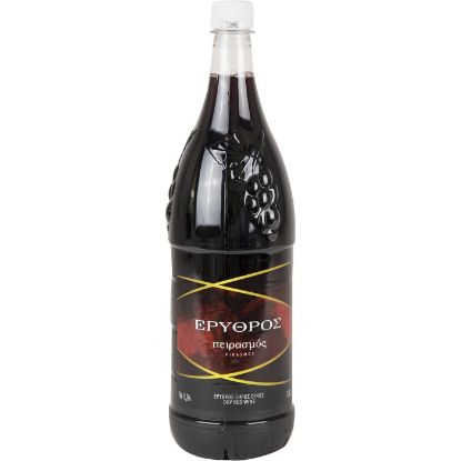 ΠΕΙΡΑΣΜΟΣ Οίνος ερυθρός pet ΔΙΟΝΥΣΟΣ ΟΙΝΟΠΟΙΗΤΙΚΗ ξηρός 1,5lt