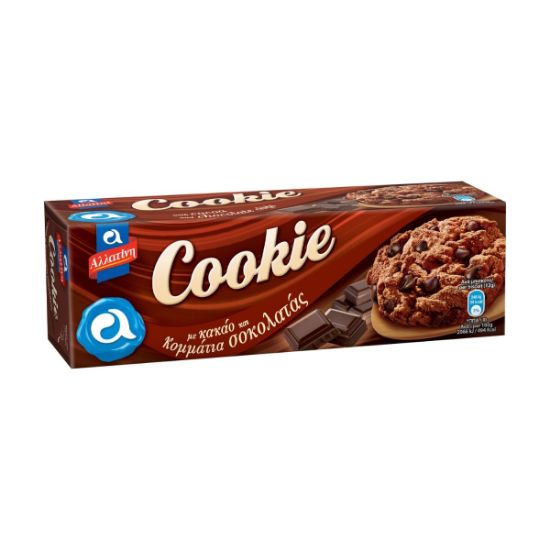 Μπισκότα ΑΛΛΑΤΙΝΗ cookie chocolate chip (175g)