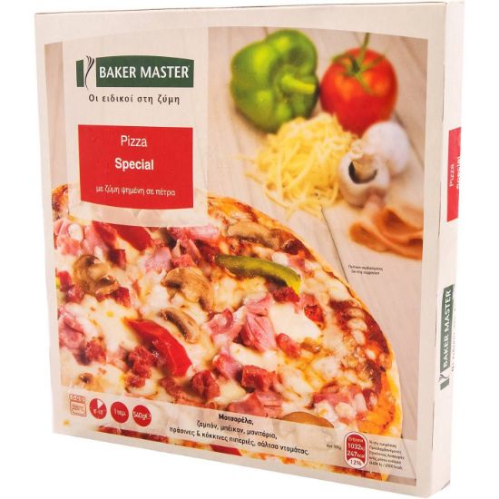 BAKER MASTER πίτσα  σπέσιαλ κατεψυγμένη 540g