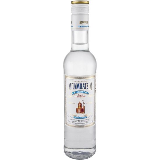 Τσίπουρο ΜΠΑΜΠΑΤΖΙΜ χωρίς γλυκάνισο (200ml)