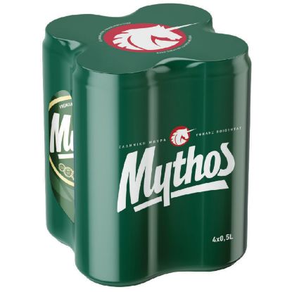 MYTHOS μπύρα 4x500ml