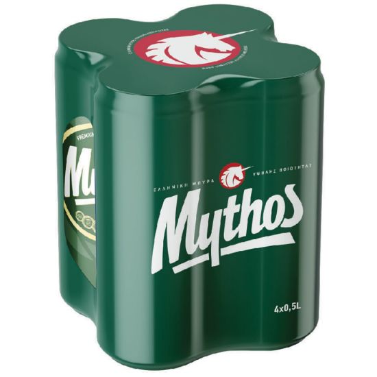 MYTHOS μπύρα 4x500ml