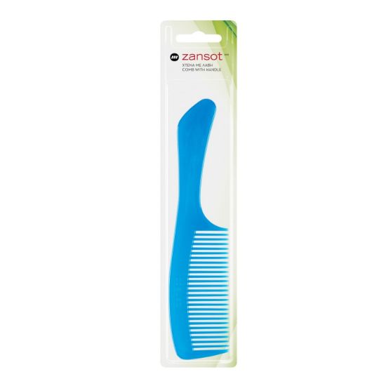 Χτένα ZANSOT με λαβή μονόχρωμη