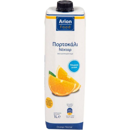 Χυμός ARION FOOD νέκταρ πορτοκάλι (1lt)