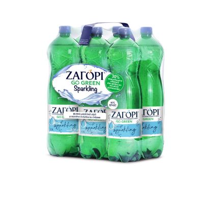 ZAGORI natural sparkling mineral water 6x1.5lt