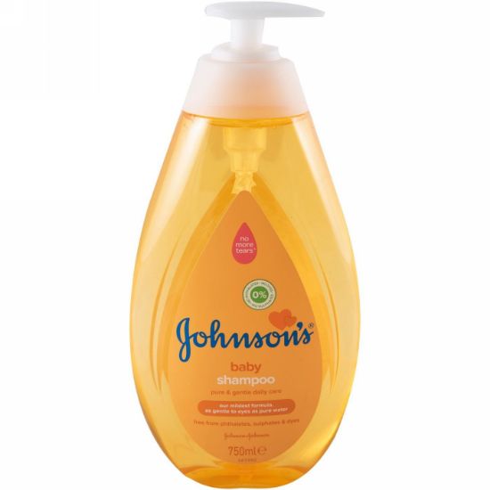 JOHNSON'S Baby regular shampoo with pump (750ml)