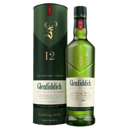 GLENFIDDICH 12-year single malt whisky (700ml)