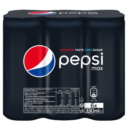 PEPSI MAX soda (6x330ml)