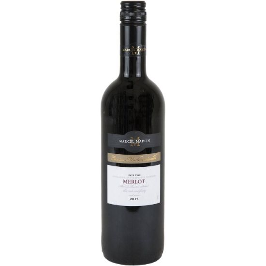 MARCEL MARTIN MERLOT dry red wine (750ml)
