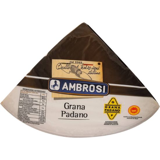 AMBROSI Grana Padano ten-month aged Italian cheese (~4kg)