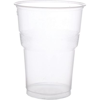 Melody Time PP transparent plastic cups 250ml (2x25 pcs)
