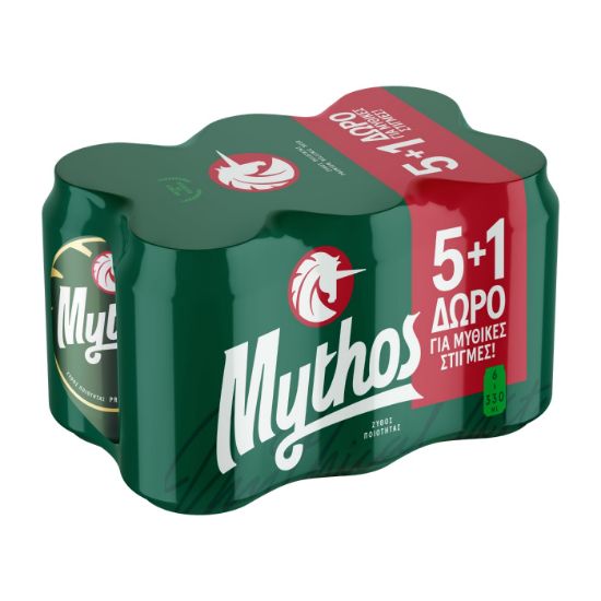 Mythos beer pack 6x330ml 5+1 FREE