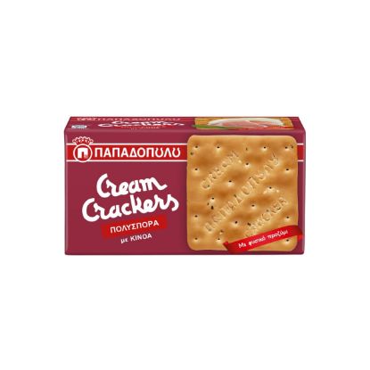 PAPADOPOULOU Cream Crackers multigrain (195g)