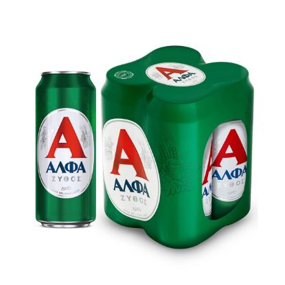 ALFA Lager beer box (4x500ml)