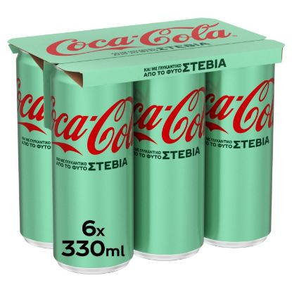 Coca Cola Stevia soft drink 6x330ml