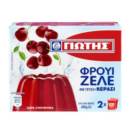 GIOTIS cherry‑flavored jelly fruit 200g