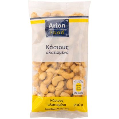 ARION FOOD roasted, salted cashews (200g)
